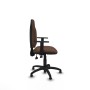 Chaise de Bureau Algarra CPDM Piqueras y Crespo B1D01RT Brun foncé