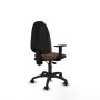 Chaise de Bureau Algarra CPDM Piqueras y Crespo B1D01RN Brun foncé