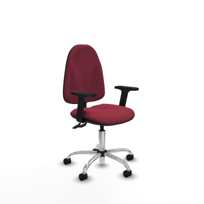 Chaise de Bureau Algarra CPDM Piqueras y Crespo B2D05RN Bordeaux
