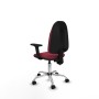 Chaise de Bureau Algarra CPDM Piqueras y Crespo B2D05RN Bordeaux