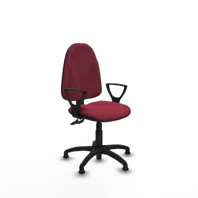 Chaise de Bureau Algarra CPDM Piqueras y Crespo BFN01RT Bordeaux