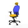 Chaise de Bureau Piqueras y Crespo 2D036N1 Jaune