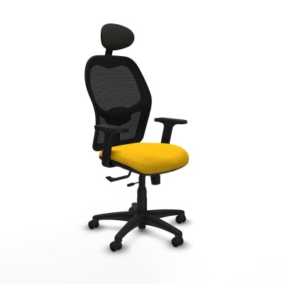 Chaise de Bureau Piqueras y Crespo 2D10RP1 Jaune