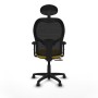 Chaise de Bureau Piqueras y Crespo 2D10RP1 Jaune