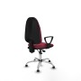 Chaise de Bureau Algarra CPDM Piqueras y Crespo BFN05RT Bordeaux
