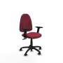Chaise de Bureau Algarra CPDM Piqueras y Crespo B2D01RP Bordeaux