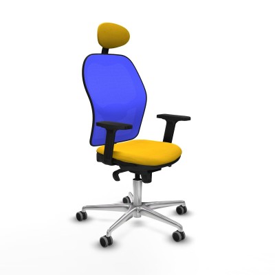 Chaise de Bureau Piqueras y Crespo 2D086G1 Jaune