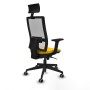 Chaise de Bureau Piqueras y Crespo 2D066G1 Jaune