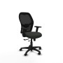 Chaise de Bureau Alocén Piqueras y Crespo 2D10RN0 Noir