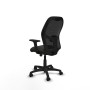Chaise de Bureau Alocén Piqueras y Crespo 2D10RN0 Noir