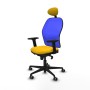 Chaise de Bureau Piqueras y Crespo 2D036G1 Jaune