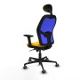 Chaise de Bureau Piqueras y Crespo 2D036G1 Jaune