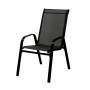 Marbueno Chaise de Jardin Acier Noir 91X54X65 cm 10467