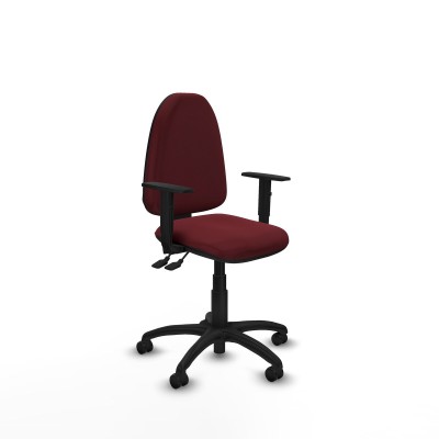 Chaise de Bureau Aýna Asincro Piqueras y Crespo B1D01RP Bordeaux