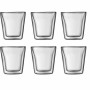 Set of glasses Bodum 100 ml Transparent Borosilicate Glass Smooth 6 Pieces (6 Units)