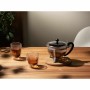 Théière Bodum Gris 1 L verre Acier inoxydable