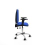 Chaise de Bureau Piqueras y Crespo Aýna AS bali azul brazos 2D Bleu