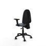 Chaise de Bureau Piqueras y Crespo Aýna AS bali gris brazos 2D base poliamida ruedas autofrenantes 50mm Gris