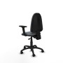 Chaise de Bureau Piqueras y Crespo Aýna AS bali gris brazos 2D base poliamida ruedas nailon 50mm Gris