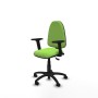 Office Chair Piqueras y Crespo Aýna AS bali pistacho brazos 2D base poliamida ruedas nailon 50mm Pistachio