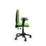 Office Chair Piqueras y Crespo Aýna AS bali pistacho brazos 2D base poliamida ruedas nailon 50mm Pistachio