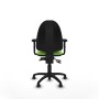 Office Chair Piqueras y Crespo Aýna AS bali pistacho brazos 2D base poliamida ruedas autofrenantes 50mm Pistachio