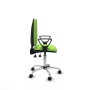 Office Chair Piqueras y Crespo Aýna AS bali pistacho brazos fijos base cromada ruedas nailon 50mm Pistachio