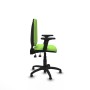 Office Chair Piqueras y Crespo Aýna AS bali pistacho brazos 2D base poliamida topes Pistachio