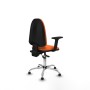 Chaise de Bureau Piqueras y Crespo Aýna AS bali naranja brazos 2D Orange