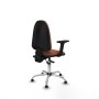 Office Chair Piqueras y Crespo Aýna AS bali marrón brazos 2D Brown
