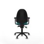Office Chair Piqueras y Crespo Aýna AS bali turquesa brazos 2D base poliamida topes Turquoise