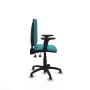 Office Chair Piqueras y Crespo Aýna AS bali turquesa brazos 2D base poliamida topes Turquoise