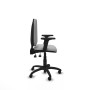 Office Chair Piqueras y Crespo Aýna AS bali gris claro brazos 2D base poliamida ruedas autofrenantes 50mm Light grey