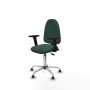 Office Chair Piqueras y Crespo Aýna AS bali verde botella brazos 2D base cromada topes Green