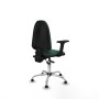 Office Chair Piqueras y Crespo Aýna AS bali verde botella brazos 2D base cromada topes Green