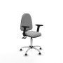 Office Chair Piqueras y Crespo Aýna AS bali gris claro brazos 2D base cromada topes Light grey