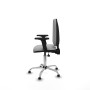 Office Chair Piqueras y Crespo Aýna AS bali gris claro brazos 2D base cromada topes Light grey
