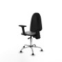 Office Chair Piqueras y Crespo Aýna AS bali gris claro brazos 2D base cromada topes Light grey