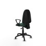 Office Chair Piqueras y Crespo Aýna AS bali verde botella brazos fijos base poliamida topes Green