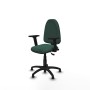 Chaise de Bureau Piqueras y Crespo Aýna AS bali verde botella brazos 2D base poliamida topes Vert