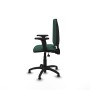 Chaise de Bureau Piqueras y Crespo Aýna AS bali verde botella brazos 2D base poliamida topes Vert