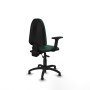 Chaise de Bureau Piqueras y Crespo Aýna AS bali verde botella brazos 2D base poliamida topes Vert