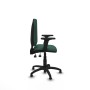 Chaise de Bureau Piqueras y Crespo Aýna AS bali verde botella brazos 2D base poliamida topes Vert