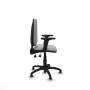 Office Chair Piqueras y Crespo Aýna AS bali gris claro brazos 2D base poliamida topes Light grey