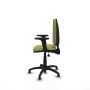Office Chair Piqueras y Crespo Aýna AS bali verde oliva brazos 2D base poliamida topes Green