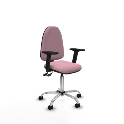 Office Chair Piqueras y Crespo Aýna AS bali rosa brazos 2D Pink