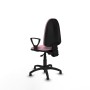 Office Chair Piqueras y Crespo Aýna AS bali rosa brazos fijos base poliamida topes Pink