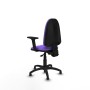 Office Chair Piqueras y Crespo Aýna AS bali lila brazos 2D base poliamida topes Lilac