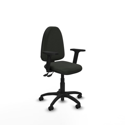 Office Chair Piqueras y Crespo Aýna AS bali negro brazos 2D Black