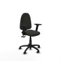 Office Chair Piqueras y Crespo Aýna AS bali negro brazos 2D Black